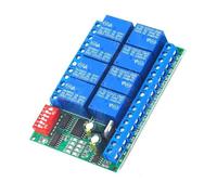 Générique Module de Relais DC12V RS485 32/16 / 8 canaux pour Une automatisation Efficace pour Les Relais d ' automatisation de l ' Environnement Domestique et Industriel