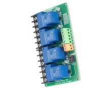 Générique Module de Relais de Carte de Relais de déclenchement de Niveaux Bas et élevés 5 V / 12 V / 24 V avec Isolation optocoupleur pour Module en Plastique de contrôle Industriel