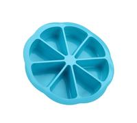 Générique Moule à gâteau triangulaire en silicone antiadhésif avec 8, Blue | Silicone de qualité alimentaire résistant à la, ustensiles de cuisson polyvalents et ustensiles de cuisine