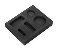 Générique Moule Graphite pour Fusion de Métaux Rigole D'huile et Cloison Mobile, Lingotière en Graphite Poreux Facilitant le Démoulage Fabrication