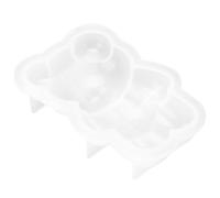 Générique Moule Manuel Soi-même en Silicone Robuste et Pratique 1pc pour Décoration d'ours Chic pour Création Artisanale de Noël