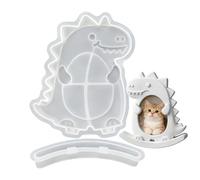 Générique Moule pour Cadre Photo | Décoration Intérieure Dinosaure Mignonne en Silicone - Cadres Photo Dinosaure,pour Fêtes d'anniversaire Action de Grâce Bureau Maison Chambre Bureau École Dortoir
