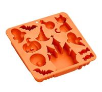Générique Moule Silicone Fantôme Chauve-Souris Effrayant | Moules En Silicone À Chocolat Pour Gelée Biscuits Gâteau Argile Artisanat Fête Maison Bureau Chambre