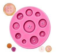 Générique Moules à Chocolat en Silicone à Boutons Antiadhésive Alimentaire | Moules de Cuisson en Silicone Formes pour bonbons, gâteaux, cupcakes, fondant, résine, Noël,