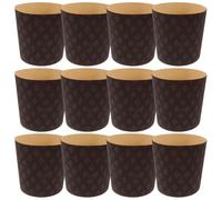 Générique Moules à Muffins en Papier Sulfurisé 4 Pouces, Caissettes Résistantes à l’Huile, Lot de 25 pour Boulangerie et Fêtes