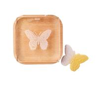 Générique Moules de Cuisson en Silicone en Forme de Papillon, moules à Biscuits en Silicone Uniques pour confiserie et pâtisserie, Outil de Cuisson créatif