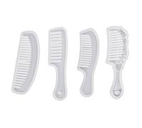 Générique Moules en Silicone pour Peigne à Cheveux, Peigne en, résine Artisanale pour résine époxy, Moule à Bijoux, poignée Confortable