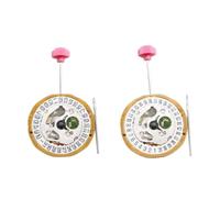 Générique Mouvement à Quartz 9T13, Calendrier Unique, 3 Aiguilles avec Accessoires de Mouvement Montre SR616SW
