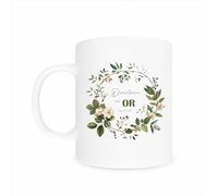 Générique Mug directrice personnalisé 320 ml - Cadeau fin d’année scolaire - Directrice en or avec prénom et année - Tasse élégante
