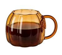 Générique Mug Tasses À Thé Saisonnières En Forme De Verrerie | Mug En Verre Déco Bureau Pour Lait Whisky Bière Eau Plein Air Camping Randonnée Pêche De Camp, Fête Maison Brun