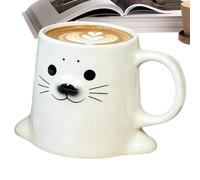 Générique Mugs Drôles,Déco Bureau Adorable Prise Confortable - Mug Animal Thé Eau | Pour Décoration Maison Bureau Restaurant Anniversaire Fête Vacances Femme Homme Fille Garçon Ami
