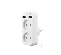 Générique Multiprise Caméra Espion 2 Prises Ultra HD 4K WiFi