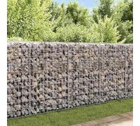 Générique Mur de Gabion Acier galvanisé 450 x 30 x 100 cm,Quincaillerie, Clôtures & barrières, Panneaux de clôture, Argent (Poids 40.1KG)