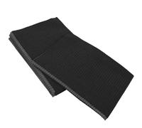 Générique Nappe Jetable Noire en Papier Absorbant pour Manucure Japonaise, Tapis de Table pour Nail Art Salon, Protège Mains et Doigts, Lot de 125 Pièces