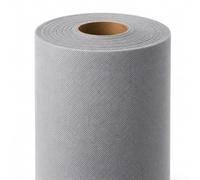 Générique Nappe Spunbond Intissée en Rouleau, 50 M x 120 cm, pour Restaurants, Evenements Professionnels et Traiteurs (Gris)