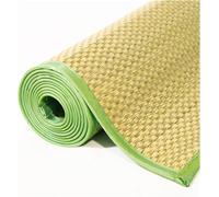 Générique Natte en Bambou Rafraîchissante for Adultes, Tapis De Sommeil D'été Respirant avec Base Antidérapante, Bords Ourlés for Sieste À La Maison, Bureau, Chambre, Canapé(0.8m*1.9m)