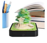 Générique Notes autocollantes 3D Création Arbre et Maison