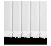 Générique Occultants 50% Store Californien à Lamelles Verticales pour Terrasse Bureau, Rideau Coulissant à Lamelles 230 300 170 130 90 60 cm, Stores Vertical Anti-UV Protection(Blanc,150cmWx200cm)