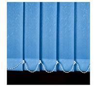 Générique Occultants 50% Store Californien à Lamelles Verticales pour Terrasse Bureau, Rideau Coulissant à Lamelles 230 300 170 130 90 60 cm, Stores Vertical Anti-UV Protection(Bleu,220cmWx130cm)