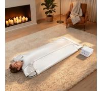 Générique Offrez-Vous des Séances De Sauna Infrarouge À Domicile avec Cette Couverture Portable 180x80 Cm, Pliable, 600W, Température Et Minuterie Réglables, pour Une Transpiration Relaxante