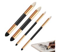 Générique Oil Pastel Tools 4 Pieces Reusable Professional Double Tip Pen
