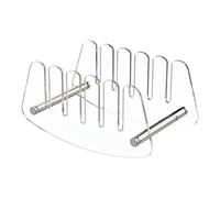 Générique Organisateur de courrier Vertical Rangement Enveloppes Acrylique | Organisateur De Lettres Et Enveloppes Pour Factures, Cartes Postales, Maison, Bureau, Appartement, Salon, Entrée, Co