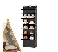 Générique Organisateur de Porte,4 Niveaux Compact Fixation Murale | Organiseur de Porte à Poches Profondes,pour Vêtements De Chambre Salle De Bain Dortoir Appartement Placard Maison Filles Ados