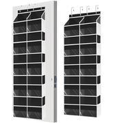 Générique Organisateur De Porte Suspendu sans Perçage Panier Rack en Tissu