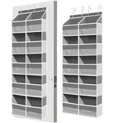 Générique Organisateur De Porte Suspendu sans Perçage Panier Rack en Tissu