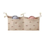 Générique Organisateur De Rangement Pour Berceau,Poches Organisatrices Couches Bébé - Organisation Portable Pour Biberons, Livres Et Accessoires De Cododo