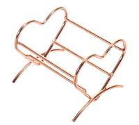 Générique Organisateur de Rangement pour Cosmétiques en Alliage de Cœur, Porte-éponge Multifonctionnel et Gain de Place pour Éponges de Maquillage et Poudre Gourde, pour Coiffeuses