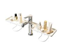 Générique Organisateur d'Évier Cuisine,Égouttoir Portable sans perçage avec Plateau égouttoir | Support pour Robinet de Cuisine | Adapté À La Maison, Salle De Bain, WC, Coin Intérieur, Brosses À