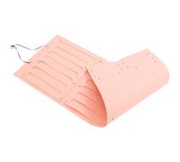 Générique Organisateur Mural Rangement Pratique en Feutre Support Rose pour Accessoires Cheveux et Bandeaux pour Clips et Barrettes pour Décoration Maison et Salle de Bain