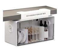 Générique Organisateur Pour Meuble Lavabo | Rangement transparent sans perçage,Petit Rangement Maquillage | pour baignoire, douche, chambre, dortoir, placard, sous évier, derrière la porte