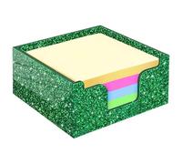 Générique Organisateurs de Bloc-Notes compacts avec capacité de 400 Feuilles Distributeur en Acrylique pailleté pour l ' Organisation du Bureau Porte-Notes Collant en Acrylique Gris foncé