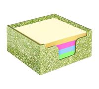 Générique Organisateurs de Bloc-Notes compacts avec capacité de 400 Feuilles Distributeur en Acrylique pailleté pour l ' Organisation du Bureau Porte-Notes Collant en Acrylique Gris foncé