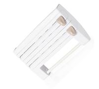 Générique Organisateurs de Cuisine compacts Film Plastique et de Papier d ' Aluminium pour Film Plastique Feuille d ' Aluminium et Papier de Cuisson avec Cutter Étagère de Cuisine Polyvalente