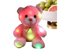 Générique Ours en Peluche Rose à LED Lumineuse et