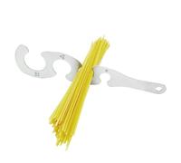 Générique Outil de Mesure des Spaghettis | Règle de Mesure des pâtes à 4 Trous en Acier Inoxydable, Règle à pâtes, Gadgets de Cuisine, Aide pour Les, Les Hommes, Les Femmes et Les familles