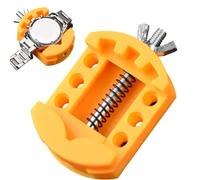 Générique Outil De Réparation Montre | Gadget Ouvre-Boîtier Portable Orange Facilement Réglable,Dispositif De Réglage À Deux Pieds pour Montre,pour Fixation Maison Intérieur Extérieur Femmes Hommes