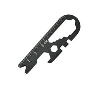 Générique Outil Multiple Portable Porte-clés Accessoire ouvre-Bouteille de Camping t Tournevis Outil Utilitaire extérieur Ergonomique ouvre-Bouteille de Camping