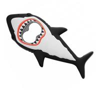 Générique Ouvre-bouteille Caoutchouc Léger Magnétique en Acier Inoxydable Forme Requin pour Réfrigérateur, pour Ktv et Usage Domestique