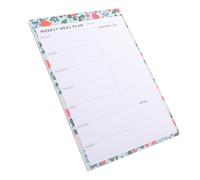 Générique Pages Planificateur Alimentaire Magnétique Réfrigérateur Bloc-notes avec Liste de Courses Détachable X pour Meal Planning To-do List Repas Hebdomadaires avec Aimant pour Frigo
