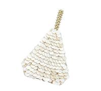 Générique Paillettes Paillettes Pochettes Sacs à Main Sacs de Soirée pour Femmes Élégant Triangle à Main pour Mariage Mariée Fête Bal Poignet Sacs à Main Sacs de Soirée à Main pour Fête de Mariage