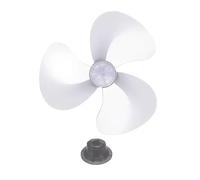 Générique Pales de ventilateur | 40 cm Pièces universelles électriques avec cache-écrou - Ventilateur d'extérieur de rechange,Pour Intérieur Bureau Dortoir Cuisine Garage Atelier Mur Camping-Car