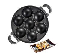 Générique Pan De En Fonte - Big Muffin Pan À 7 Tasses | Outil De Cuisson Sans Bâton Robuste | Outil De Cuisson De Cuisine À Plusieurs Usagers Pour La Et Les Scones De, Les Muffins, C