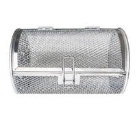 Générique Panier de Four Rotatif en Acier Inoxydable pour Rôtir | Argenté, Porte à Ouverture, Axe Pivotant Inclus, Montage Simple, Résistant à Chaleur L’usure