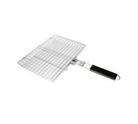 Générique Panier de Grils à poignée Amovible Pliable 32 cm en Acier antirouille pour Les Pique-niques de Camping en Famille Conception sûre et résistante à la Panier de Grils de Cuisine extérieur