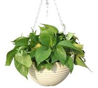 Générique Panier de jardinière Suspendu en résine, décoration de Jardin extérieur pour Balcon, décoration de Cour de Maison, Crochet de en résine épaisse