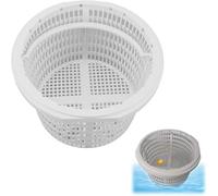 Générique Panier De Skimmer Piscine | Panier D'Écumoire De Piscine Rechange avec Poignée | 19cm Filtre Skimmer Piscines Paniers avec Poignée | pour Nettoyage Efficaces De La Surfaces De l'eau